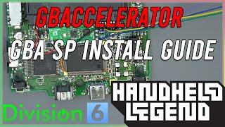 GBAccelerator Install GBA SP [upl. by Valle]