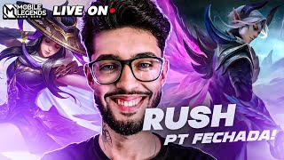 ðŸ”´LIVE INFINITA RUSHANDO IMORTAL NA SMURF 20R1H DE LIVE  MLBB [upl. by Turnbull]