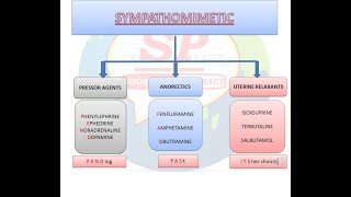 CLASSIFICATION OF ADRENERGIC DRUGS  SYMPATHOMIMETIC  PHARMACOLOGY  SIMPLE TRICKS  MNEMONICS [upl. by Etnad76]