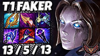 T1 Faker Orianna vs Zed  MID  Korea Grandmaster Patch 1323 ✅ [upl. by Marcella16]