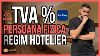 TVA pentru inchiriere in Regim Hotelier 💸🏘️ [upl. by Jerusalem]