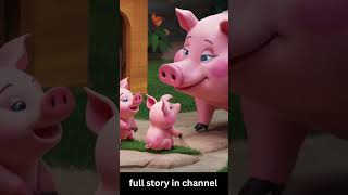 The Three Little Pigs shorts viralvideo bedtimestory [upl. by Anaig]