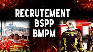 Devenir Pompier  Recrutement Au BMPM Et à La BSPP FAQ Recrutement [upl. by O'Shee]