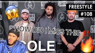 😱😱🔥🔥🔥J Cole Freestyles over “93 Til Infinity” amp Mike Jones “Still Trippin”  LA Leakers Freestyle [upl. by Longley]