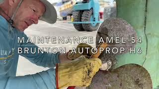 Maintenance Brunton Autoprop H6  Amel 54 [upl. by Nalyad]