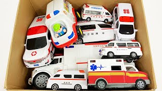 救急車のミニカー走る。緊急走行テスト！坂道走行｜Ambulance runs in an emergency with sirens sounding [upl. by Tatianas156]