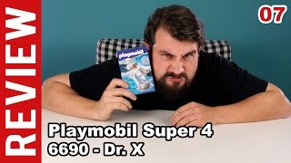 Playmobil Super 4  Dr X  6690  Review Unboxing amp Meinung [upl. by Enitsugua]