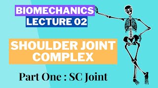 BIOMECHANICS LECTURE 02  SHOULDER JOINT COMPLEX  PART 01  SC JOINT  ENG amp HINDI [upl. by Caddric]