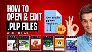 How To Open And Edit plp Files with Pixellab  Free six plp files available to test with🔥 [upl. by Ailelc467]