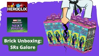 Heroclix Next Phase Unboxing SRs Galore [upl. by Greabe310]