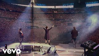 Indochine Lou Sirkis Dimitri Bodianski  Tes yeux noirs Putain de Stade au Stade de France 2010 [upl. by Ailemak]