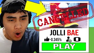 EXPLORING ABANDONED JOLLIBEE ROBLOX GAME [upl. by Ellegna]