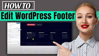 How to Customize Wordpress footer Section 2024 [upl. by Inahpit139]