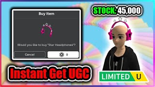 UGC LIMITED Superdrug Obby Script  Instant Get Star Headphones [upl. by Sucul]