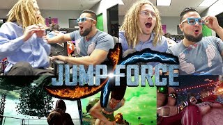 Reacting To JUMP FORCE 2nd Trailer CREATE A CHARACTER REACTION Gon Hisoka Sanji Black Beard [upl. by Anin]