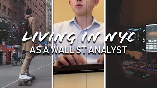 My Daily Routine as a Wall Street Analyst in New York City [upl. by Eniawed118]