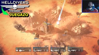 PRUEBO EL PRIMER HELLDIVERS y es un AUTÉNTICO JUEGAZO 🐙 Gameplay en Español PC  PS4  PS5 [upl. by Zeuqram588]