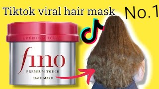 Honest review of the viral Shiseido fino premium touch hair mask [upl. by Lareine]