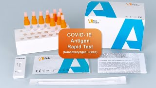 ALLTEST COVID 19 Antigen Rapid Test （Nasopharyngeal Swab） [upl. by Lorrac]