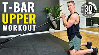 30 Min UPPER BODY LANDMINE WORKOUT  Functional Strength Follow Along [upl. by Catlin350]