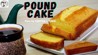 Pound cake  Vanilla Pound Cake Recipe Perfect pound cake [upl. by Alfie]