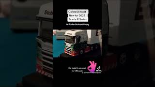 New 2022 Oxford Diecast new gen Scania R Series EDDIE STOBART [upl. by Nyla344]