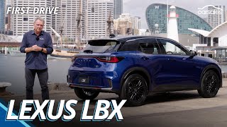 2024 Lexus LBX Review  Small SUV is cheapest way into a Lexus but worth it [upl. by Alamac]