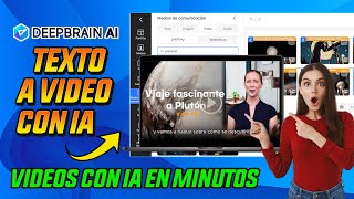 Generador de video con IA Tutorial cómo usar DeepBrain AI 2024🚀 [upl. by Bound]