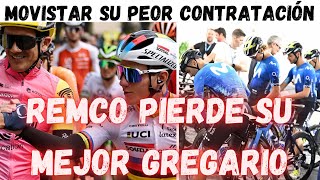 REMCO PIERDE SU MEJOR GREGARIO DE 2024MOVISTAR TEAM REVELA SU PEOR CONTRATACIÓN [upl. by Yattirb]