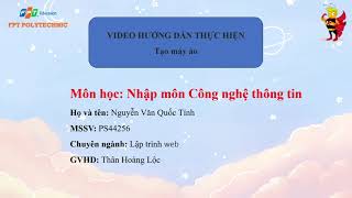 hướng dẫn cài máy ảo win 10 64 bit [upl. by Ecinuahs]