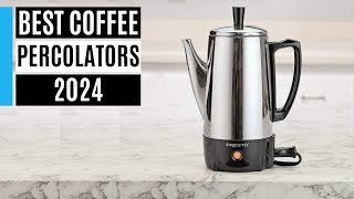 Best Coffee Percolators 2024 Tested by the experts [upl. by Darline20]