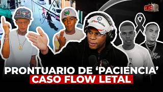 TOLENTINO SACA PRONTUARIO DE ‘PACIENCIA’ CASO FLOW LETAL Y EXIGE A MENOR QUE HABLE [upl. by Adnawal]