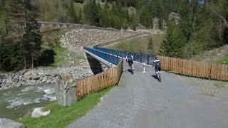 Radweg durch das Ötztal SöldenLängenfeld [upl. by Garaway693]