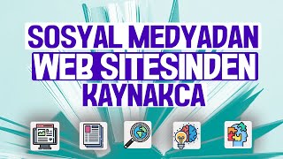 Apa  Sosyal Medyadan ve Web Sitesinden Kaynakça Gösterme ve Örnekleri [upl. by Eceinal]