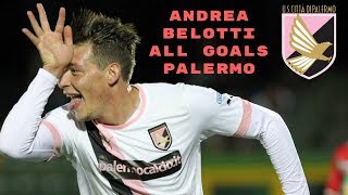 Andrea Belotti ● Tutti i gol nel Palermo ● 20132014 ● 20142015 ● 1080iHD [upl. by Arateehc]