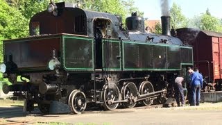 Dampflok  Dampfzug der Kandertalbahn auf Verfolgungsjagd Eisenbahn Züge trains trainfart [upl. by Uot947]