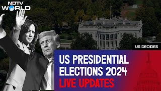 US Elections 2024 Latest News LIVE  Donald Trump Vs Kamala Harris  US Elections  America Voting [upl. by Waring461]