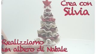 Idee per Natale tutorial Albero di Natale in tessuto Diy [upl. by O'Brien]