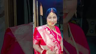 Behki Behki si lagti hai gori🥰viewviralvideoshortsyoutubeshortssongkarwachauthpahadigharwali [upl. by Eblehs]