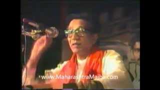 ShivSena Pramukh Balasaheb Thackeray at Akola on 04 December 1988  Part 06 [upl. by Gerald]