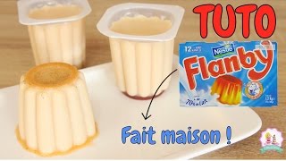 ♡• RECETTE FLAMBY MAISON FACILE ET RAPIDE •♡ [upl. by Tierney]