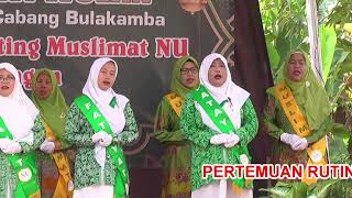 05 Lagu Indonesia Raya  Pertemuan Dwi Wulan Fatayat NU Dukuhbandar  Pakijangan [upl. by Tertius]