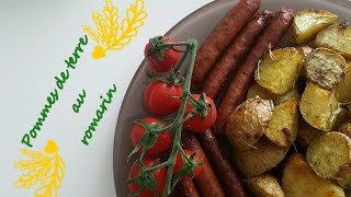 Recette Pommes de terre au romarin [upl. by Piderit]