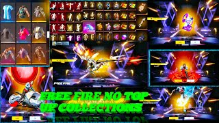 NO TOP UP COLLECTION FREE FIRE ADVANCE  BUNDIAL COLLECTION  EMOTE COLLECTION  FREE FIRE OB47 [upl. by Vinn988]