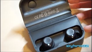 ENACFIRE F1 True Wireless Bluetooth Earphones Review [upl. by Tobi]