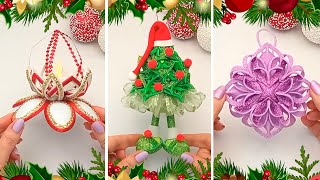 3 Ideas Christmas Craft 🎅 Holiday DIY Christmas Decorations and Ornaments You Can Make at Home [upl. by Ynaffital803]