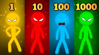 Stickman Funny Mini games  Stickman Party 1 2 3 4 Player gameplay Android iOS 2024 [upl. by Yzeerb429]