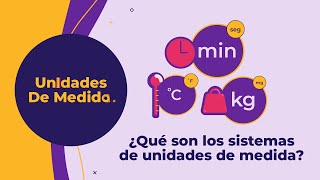 ¿Qué son los sistemas de unidades de medida  Curso de Unidades de Medida [upl. by Xuerd557]