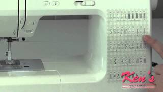 Janome DC1050 Sewing Machine Review [upl. by Noxin]