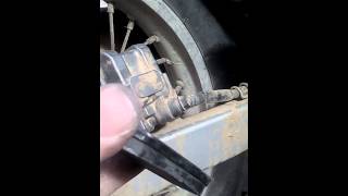 How to push motorcycle caliper piston [upl. by Moneta]